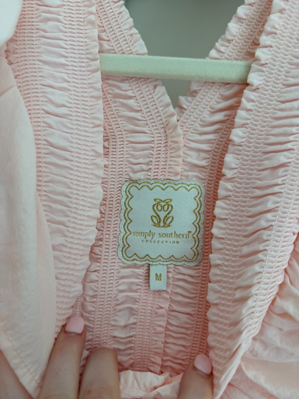Simply Southern Layered Ruffle Dress - Picture 3 of 3